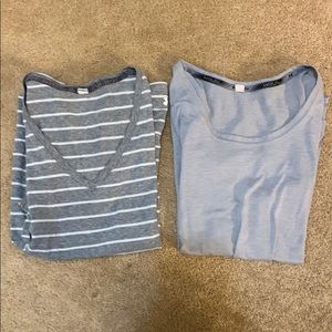 Two Gray Under armor shirts for $15 or Best offer